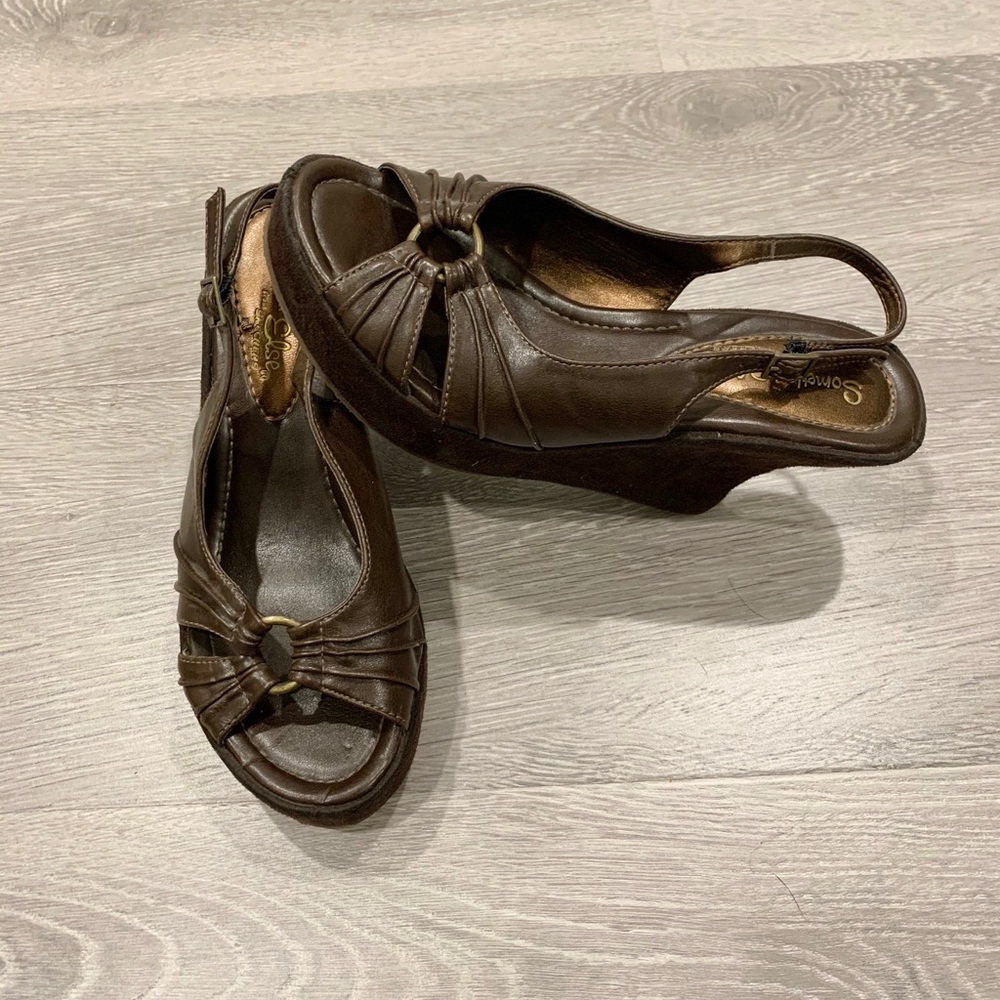 Wedge Sandals by Something Else from Sketchers - 6